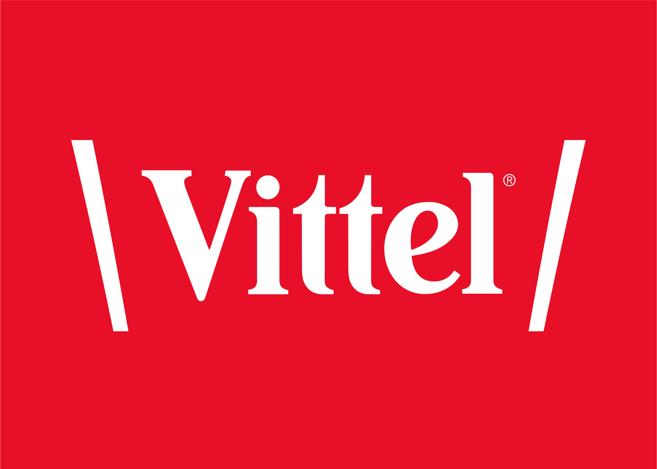 Logo VITTEL red backgrounf hor.
